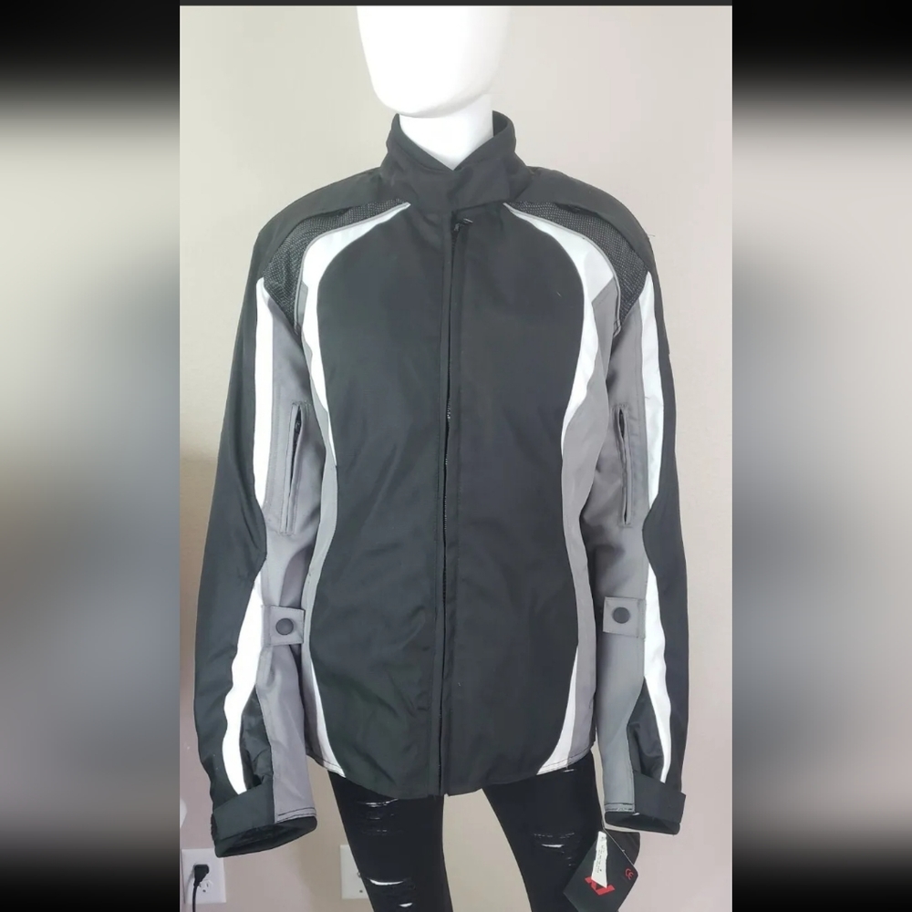 Bilt Women’s Motorcycle Jacket Padded Back Size XL